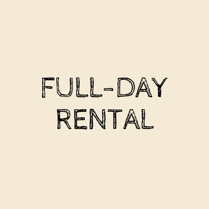 Full Day Rental